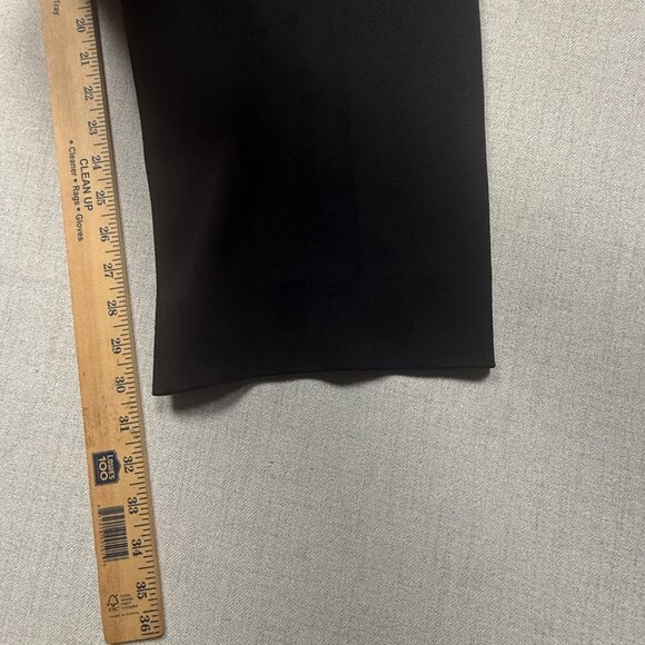 Vintage Saint Laurent Rive Gauche 2 Piece Suit Set Black One Button Size 42 - Picture 11 of 12